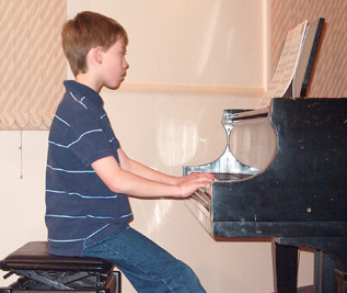 piano student